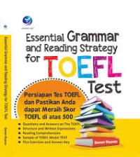 Essential grammar and reading strategy for Toefl test